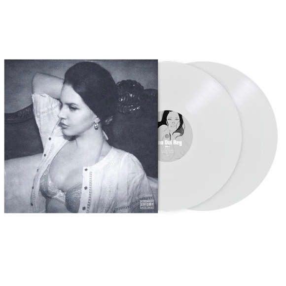 Lana Del Rey - Did You Know That There’s A Tunnel Under Ocean Blvd (White Vinyl) - Picture 1 of 2